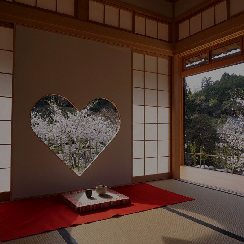 正寿院,猪目窓写真