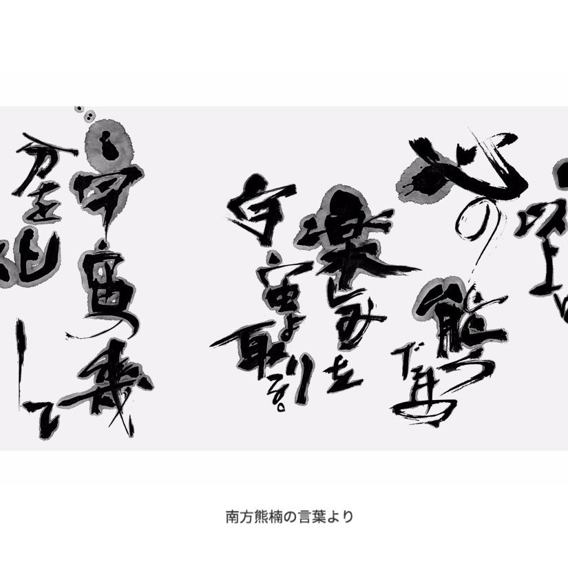 福田匠吾,壁紙,書道作品