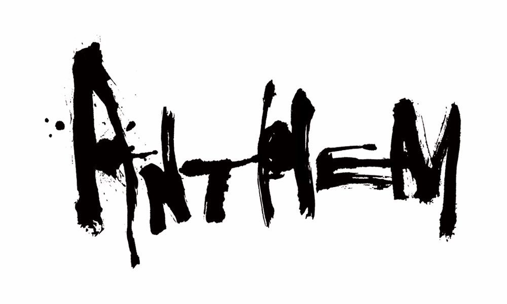 福田匠吾,匠吾,デザイン書道,筆文字ロゴ,ANTHEM